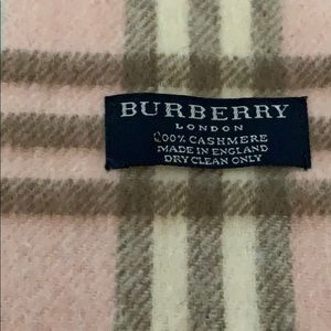 Burberry scarf